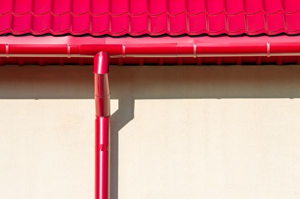 Barn Downspout Installation in Mill Valley